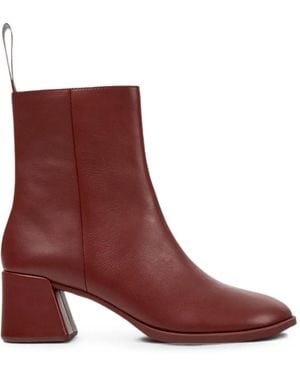 Camper Kora Ankle Boots - Red