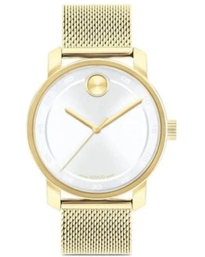 Movado Montre Bold Mm En Mesh - Metallic
