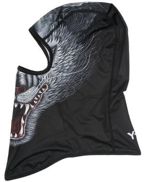 Y-3 Pasamontañas Con Motivo De Lobo De X Mercedes-Amg Petronas Formula 1 Team - Negro