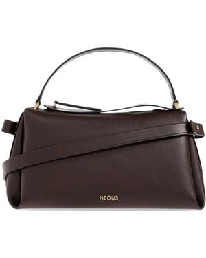 Neous Scorpius Leather Tote Bag - Brown