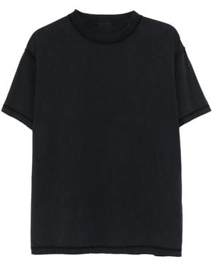 Balenciaga T-Shirt Aus Baumwolle - Schwarz