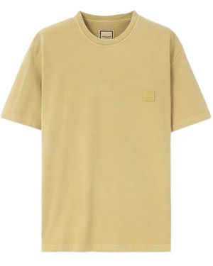 WOOYOUNGMI T-Shirt mit Logo-Print - Gelb