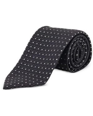 Tom Ford Krawatte Mit Mikro-Dots - Schwarz