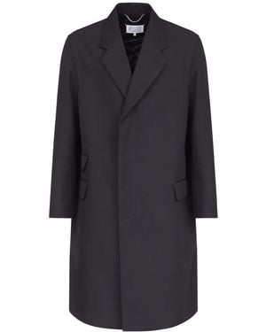 Maison Margiela Jas Met Enkele Rij Knopen - Blauw