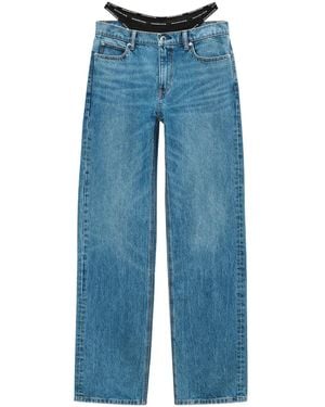Alexander Wang Straight Jeans - Blue