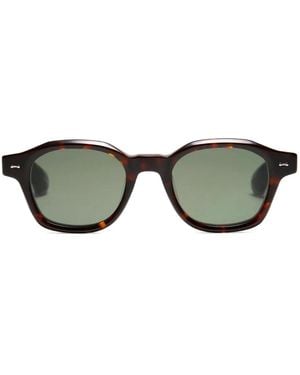 PETER AND MAY Skyloop Square-Frame Sunglasses - Green
