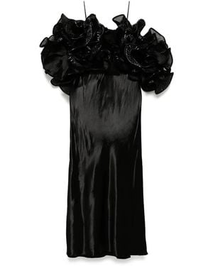 SELEZZA Mai Midmaxi Dress - Black