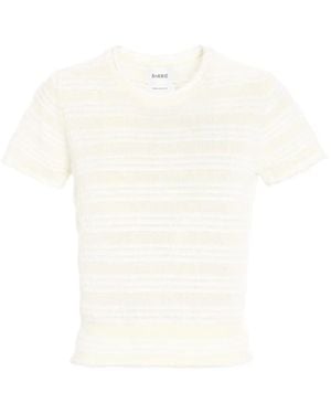 Barrie Striped Top - White