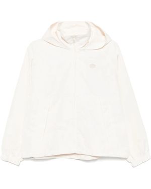 Chocoolate Logo-Patch Jacket - White