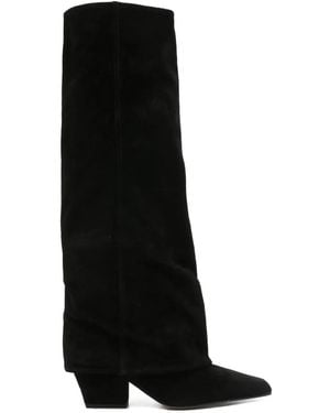Paris Texas High Boots - Black