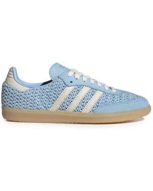 adidas Samba Og Woven Sneakers - Blue