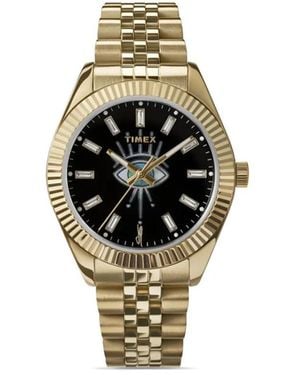 Timex X Jacquie Aiche Roestvrijstalen Wijzerplaat 38 Mm - Metallic