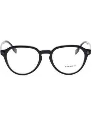 Burberry Round-Frame Glasses - Black