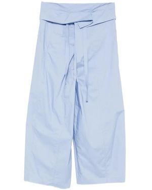 Alysi Drawstrings Pants - Blue