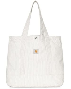 Carhartt Bolso Shopper Mercer A Rayas - Gris