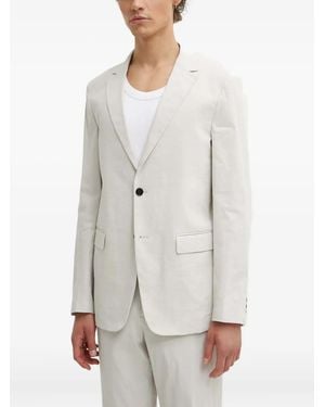 Theory Single-Breasted Blazer - White
