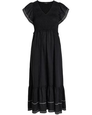 Rails Clementine Ruffled Midi Dress - Black