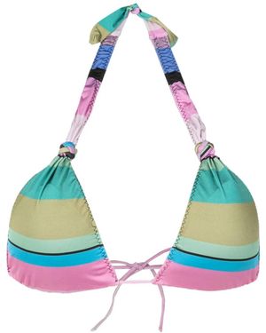 Clube Bossa Gestreiftes Rings Bikinioberteil - Blau