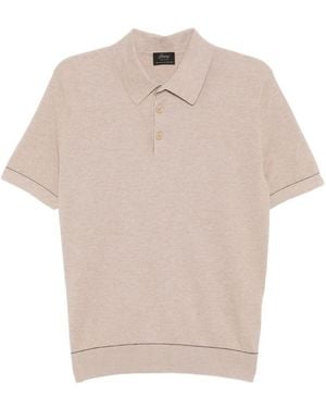 Brioni Sea Island Polo Shirt - White