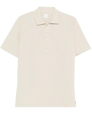 Eleventy Short-Sleeve Polo Shirt - White