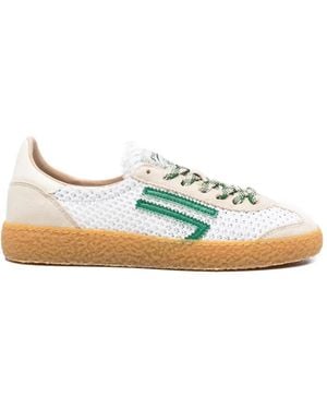 PURAAI Net-Texture Trainers - White