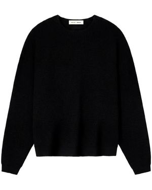 Fear Of God Waffle-Knit Crew-Neck Jumper - Black