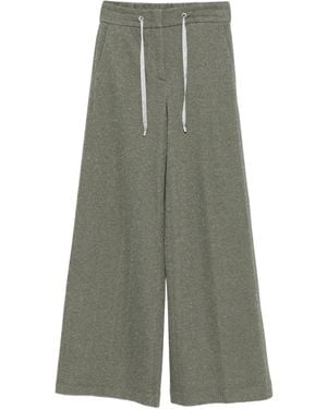 Peserico ドローストリング パンツ - グリーン
