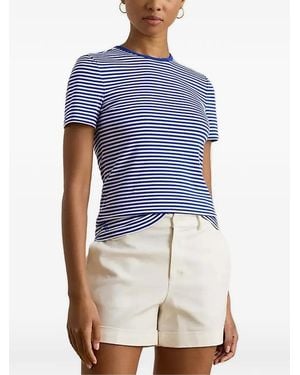 Ralph Lauren Striped T-Shirt - Blue