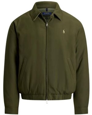 Polo Ralph Lauren Embroidered-Logo Insulated Jacket - Green