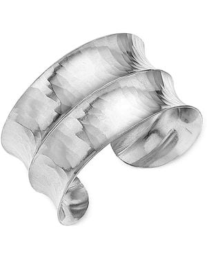 Dower & Hall Nomad Double Concave Cuff - Metallic