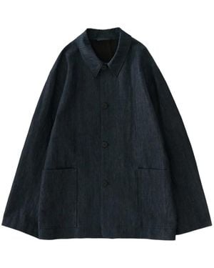 Studio Nicholson Nopi Patch Pocket Jacket - Blue