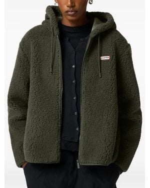 HUNTER Explore Bonelle Fleece-Hoodie - Schwarz