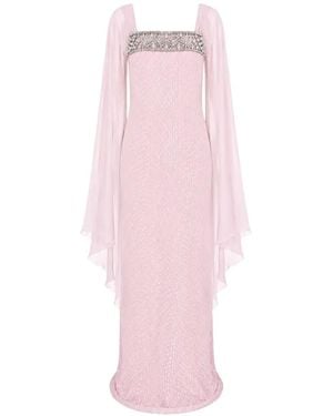 Temperley London Pyramus Crystal-Embellished Dress - Pink