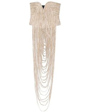 Bless Sweetheart-Neck Top - White