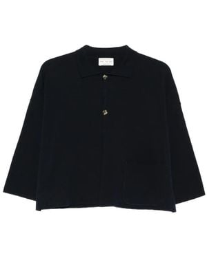 Ma'ry'ya Cárdigan Con Bolsillo De Parche - Negro