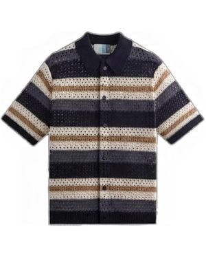 Kith Chemise Thompson En Crochet - Blue