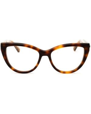 Longchamp Gafas De Sol Con Motivo De Carey - Negro
