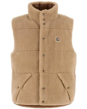 Moncler Colbricon Gilet - Natural