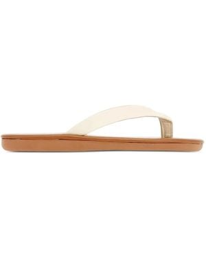 Ancient Greek Sandals Saionara Leather Sandals - White