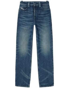 DIESEL Regular Jeans High-Waist 1991 D-Voeed - Blue