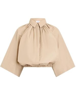 Patou Gathered Blouse - Natural