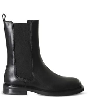 Poeve Stiefeletten Mit Stretchbund - Schwarz