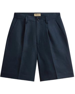 Woolrich Darts Pressed Shorts - Blue
