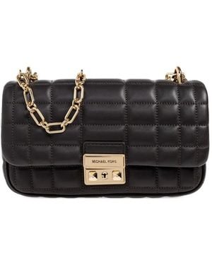 MICHAEL Michael Kors Quilted Chain Shoulder Bag - Noir
