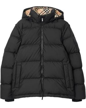 Burberry パデッドジャケット - ブラック