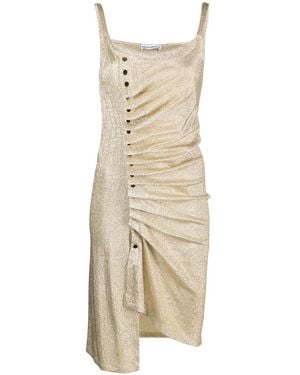 Rabanne Metallic Dress - Natural