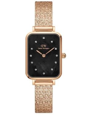 Daniel Wellington Quadro 20X26 Pressed Studio Watch - Black