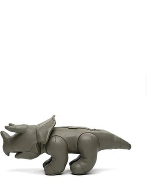 Maison Mihara Yasuhiro Dolls Triceratops Shoulder Bag - Grey