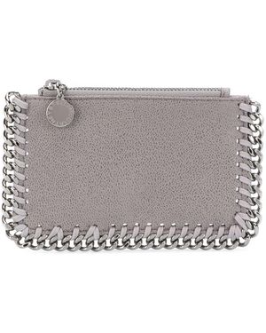 Stella McCartney ファラベラ ファスナー財布 - グレー