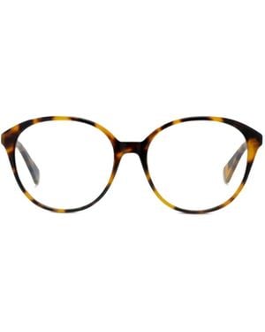KENZO Gafas Con Montura Redonda - Marrón